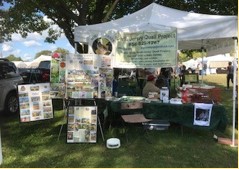 A picture of South Jersey Quail Project's booth.